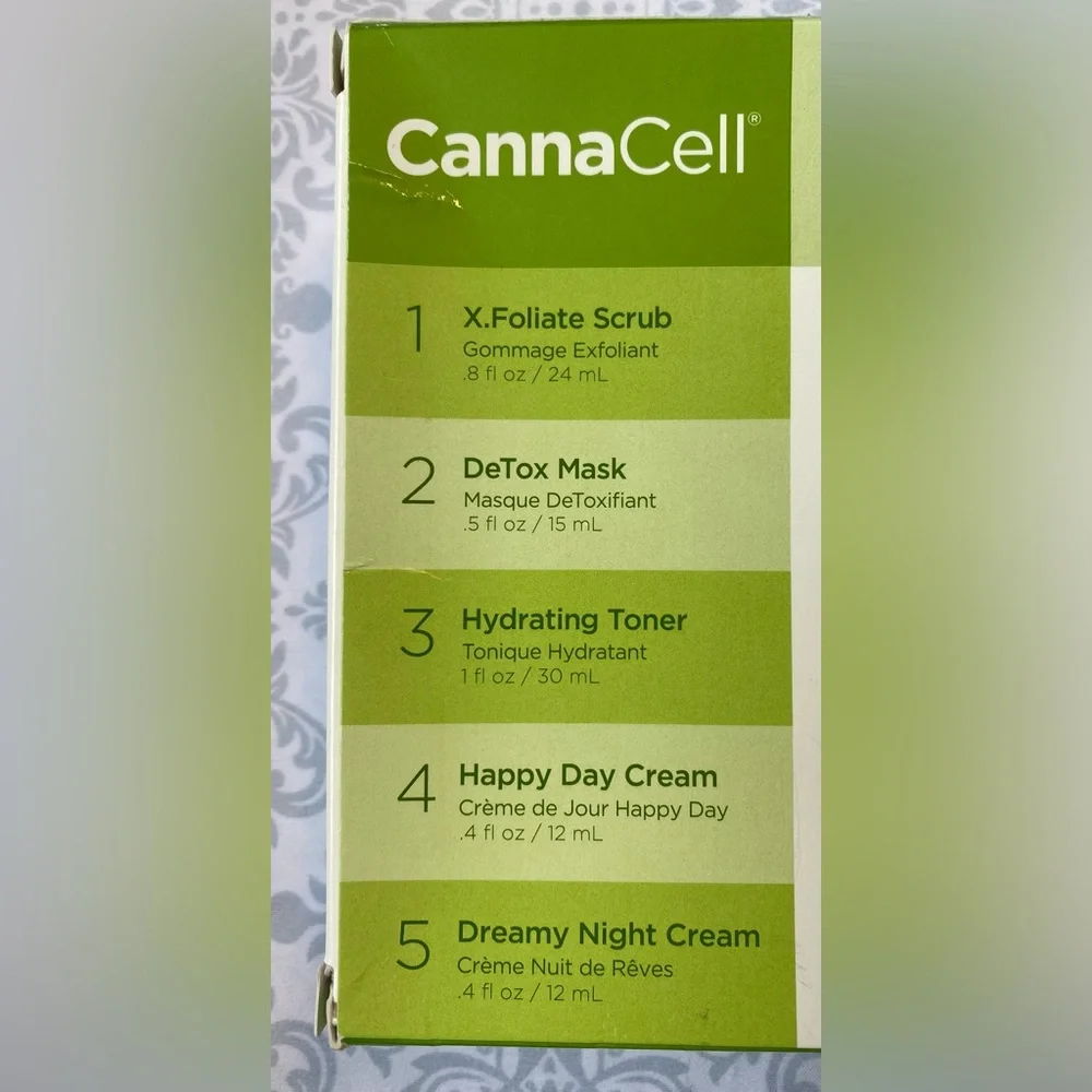 Andalou Naturals CannaCell Botanical Skin Care Set